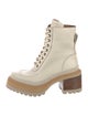 See by Chloé Leather Combat Boots