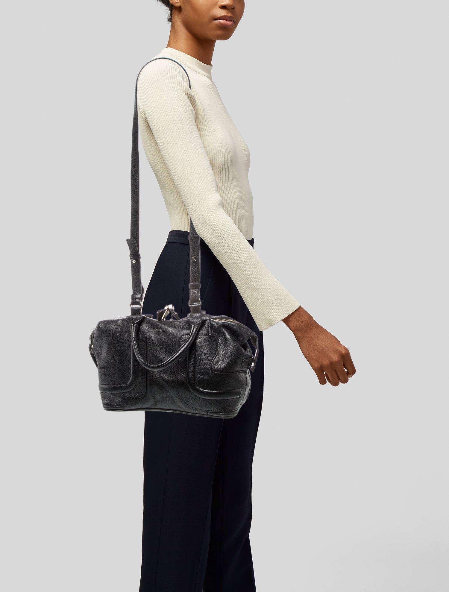 See by Chloé Leather Top Handle Bag