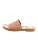 See by Chloé Leather Printed Slides