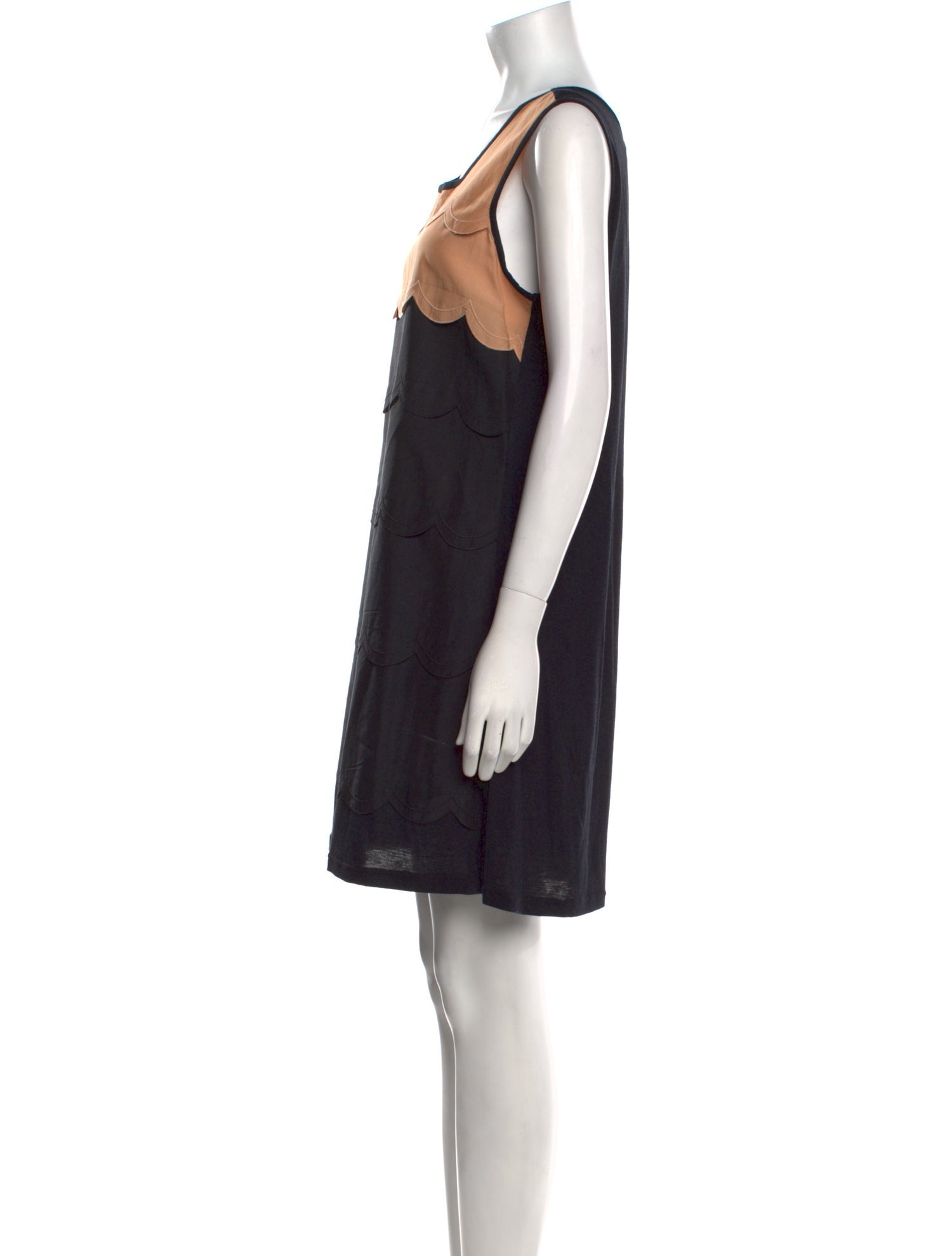 See by Chloé Scoop Neck Mini Dress