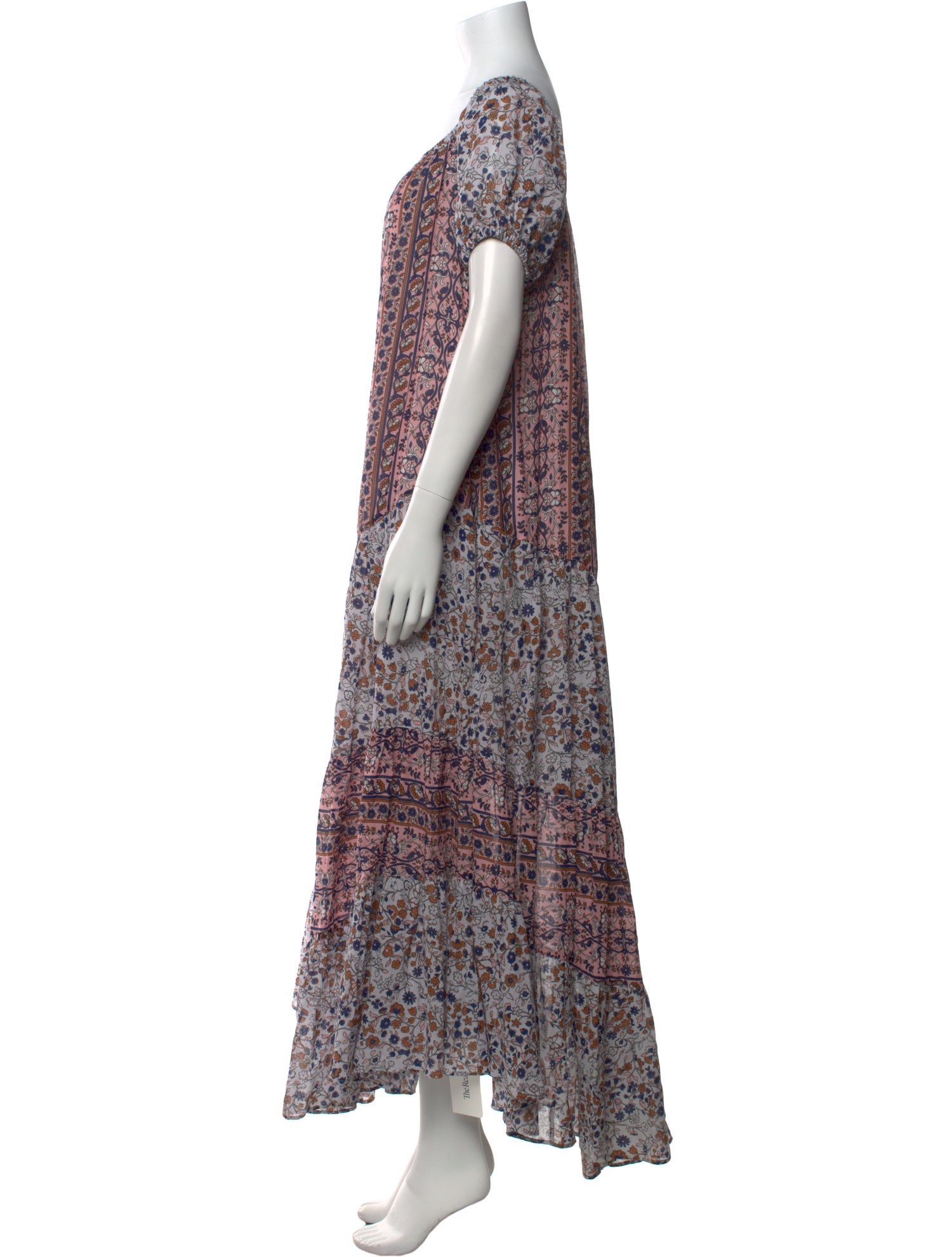 See by Chloé Printed Long Dress