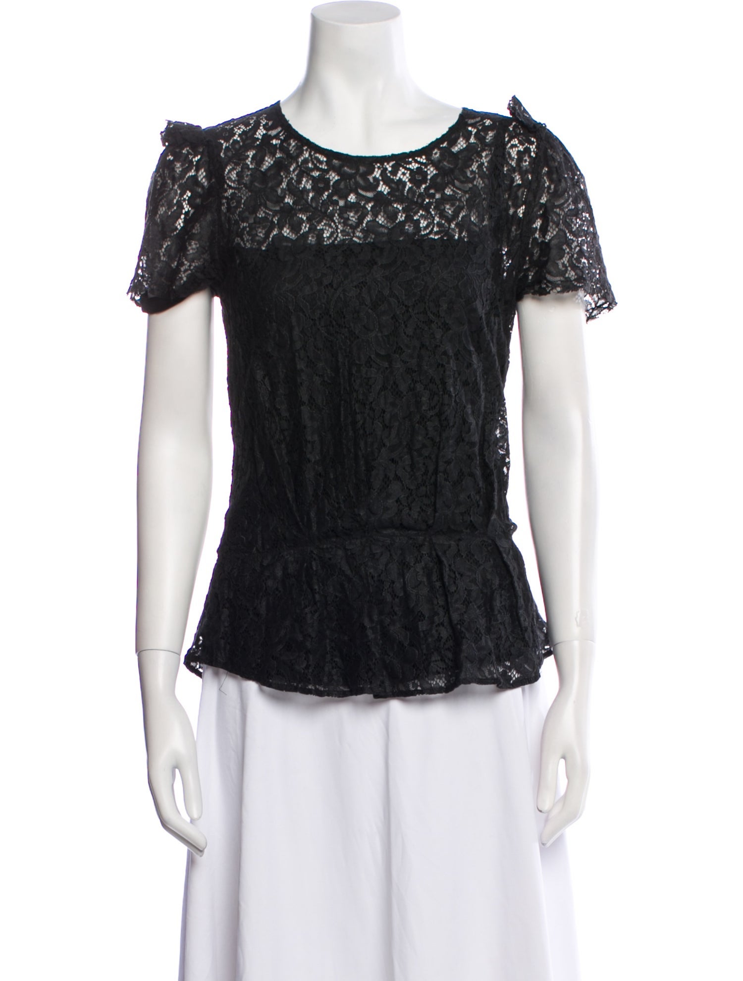 See by Chloé Scoop Neck Short Sleeve Top