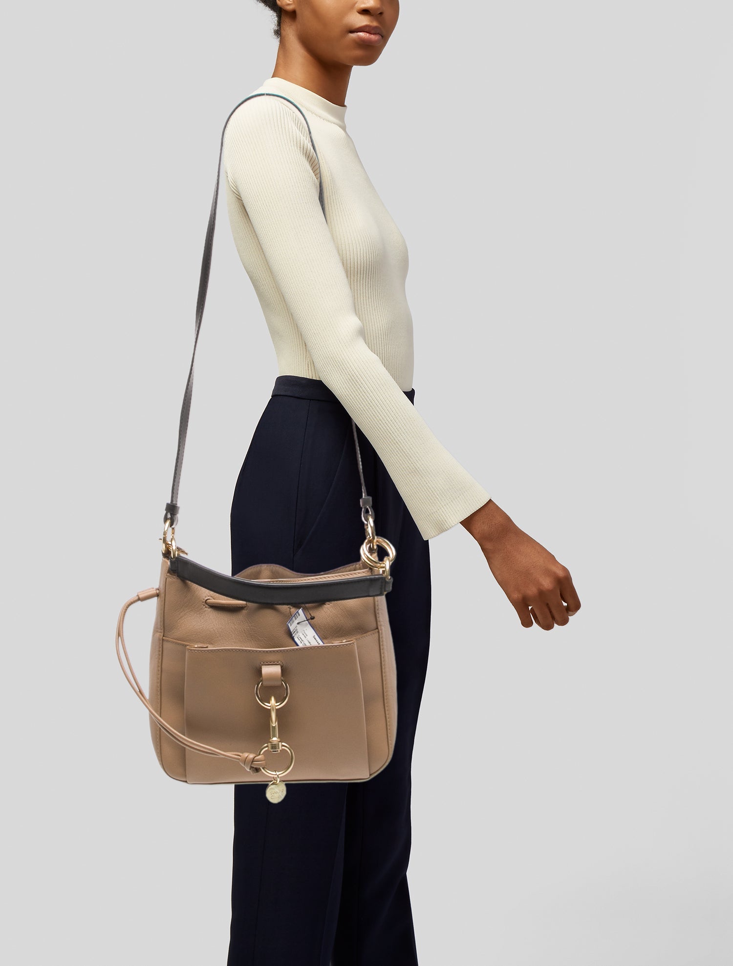 See by Chloé Leather Top Handle Bag