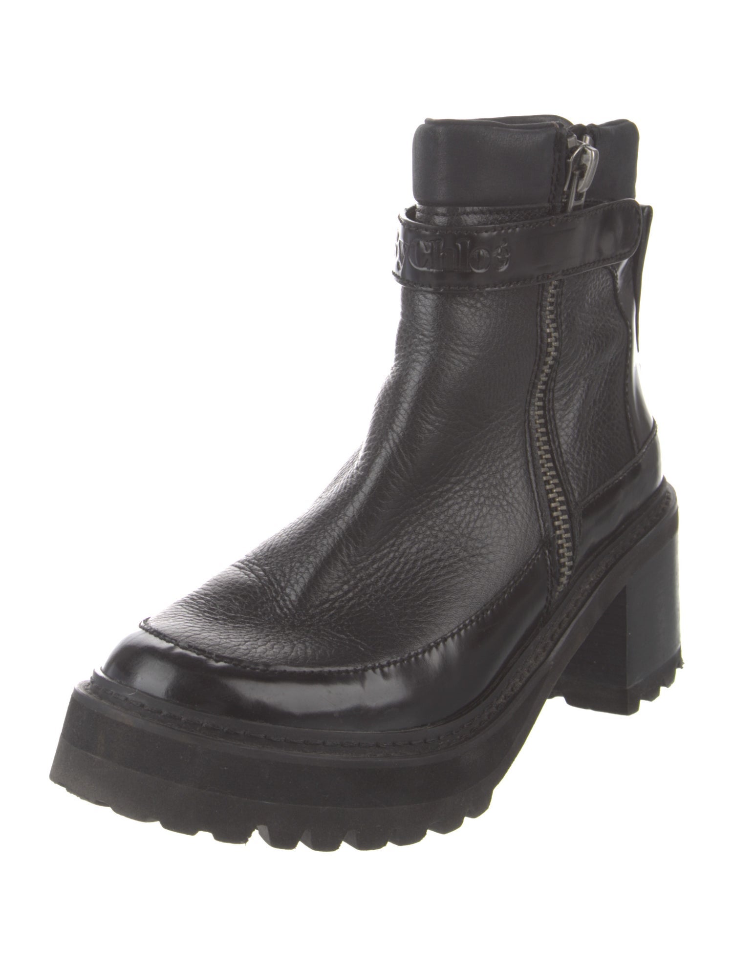 See by Chloé Leather Boots