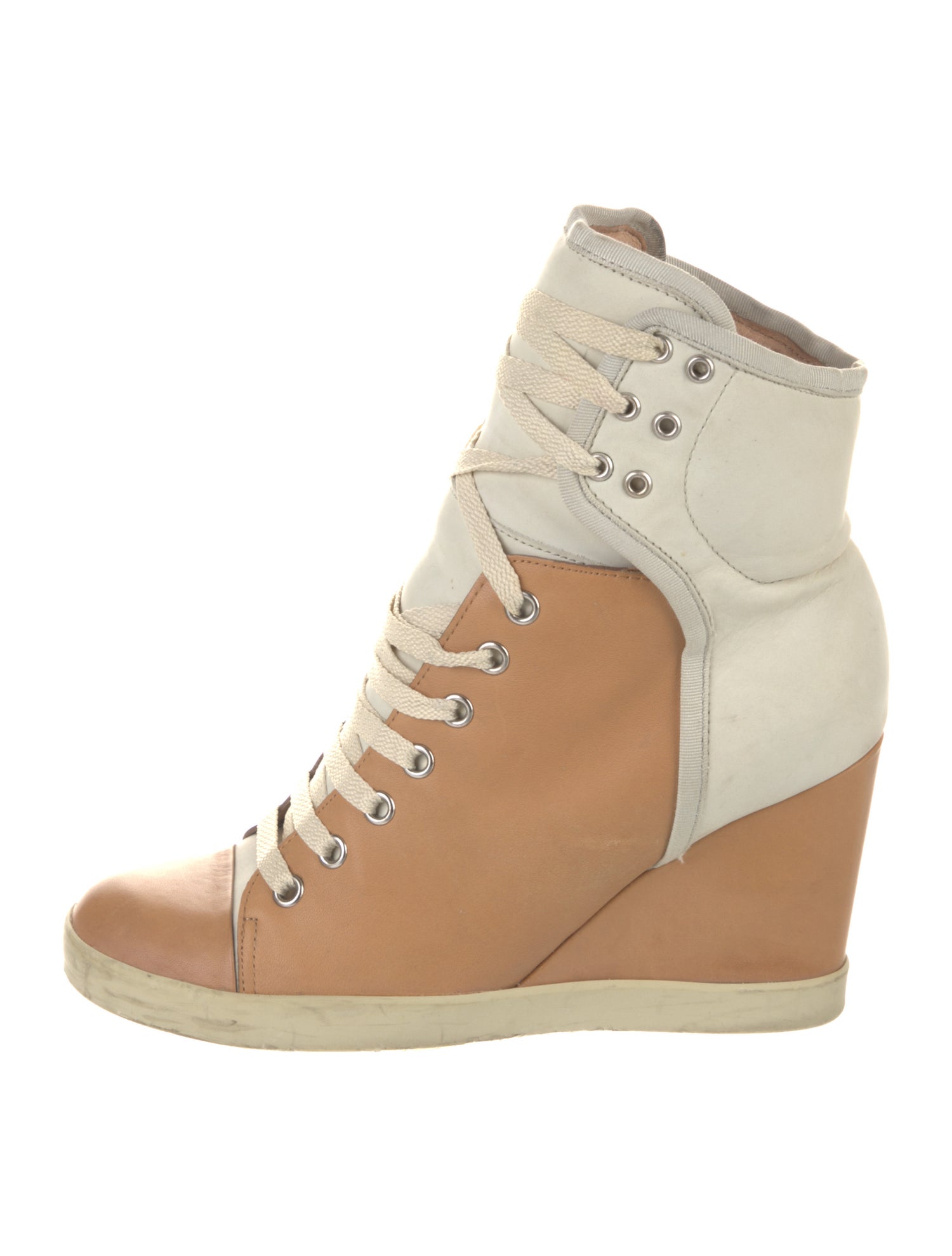 See by Chloé Leather Lace-Up Boots