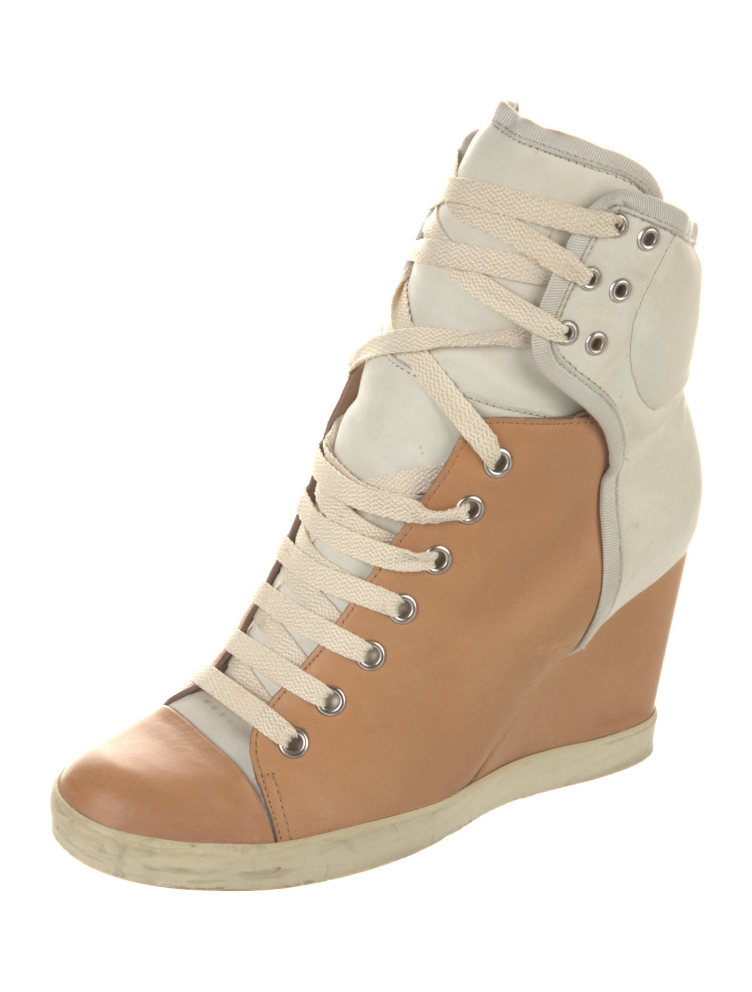 See by Chloé Leather Lace-Up Boots