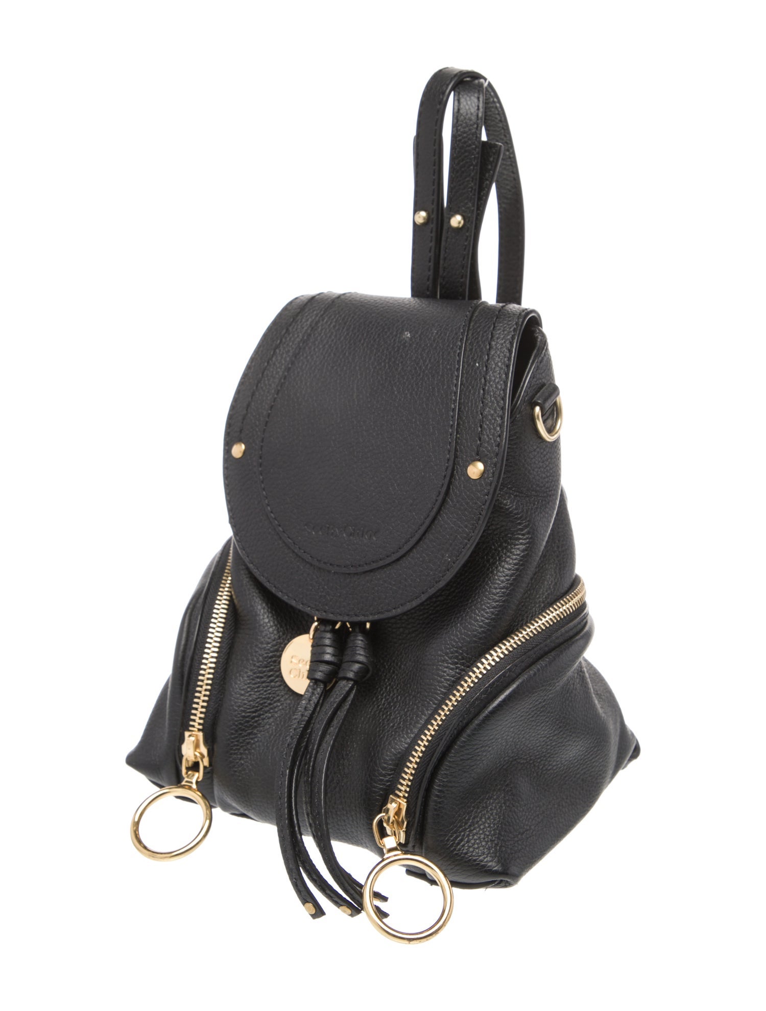 See by Chloé Leather Backpack