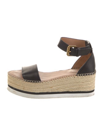 See by Chloé Leather Espadrilles
