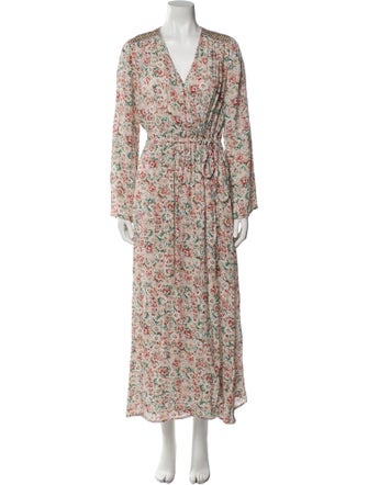 See by Chloé Floral Print Long Dress