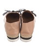 See by Chloé Leather Bow Accents Espadrilles
