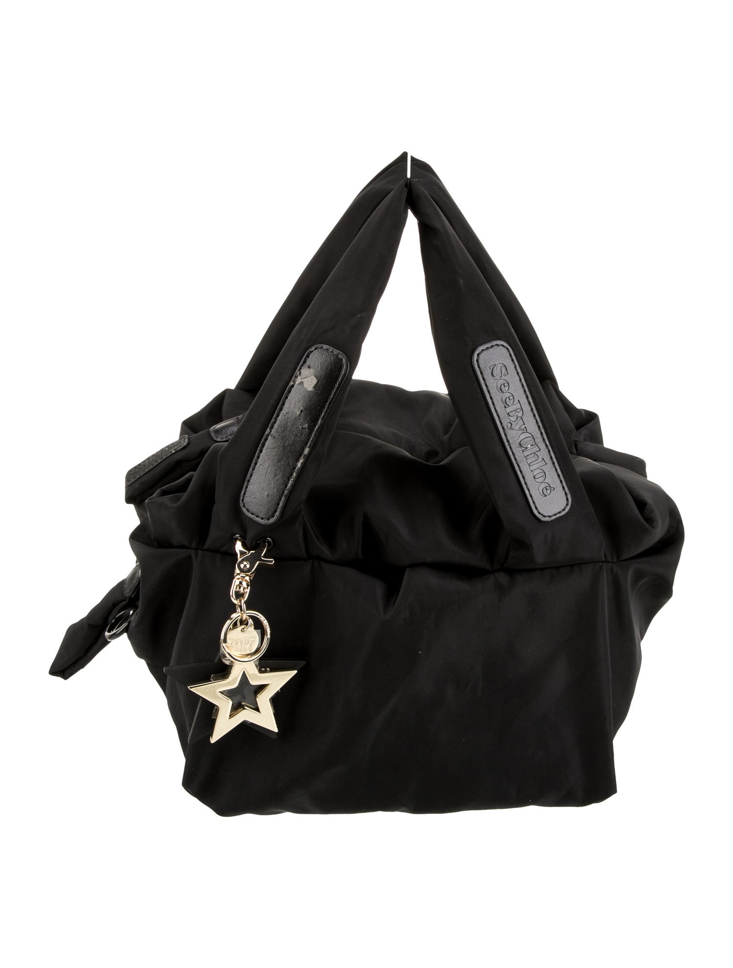 See by Chloé Nylon Top Handle Bag