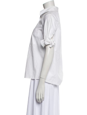 See by Chloé Short Sleeve Button-Up Top