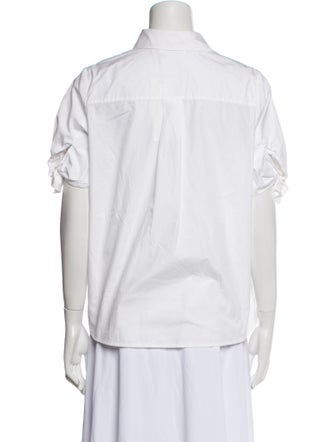See by Chloé Short Sleeve Button-Up Top