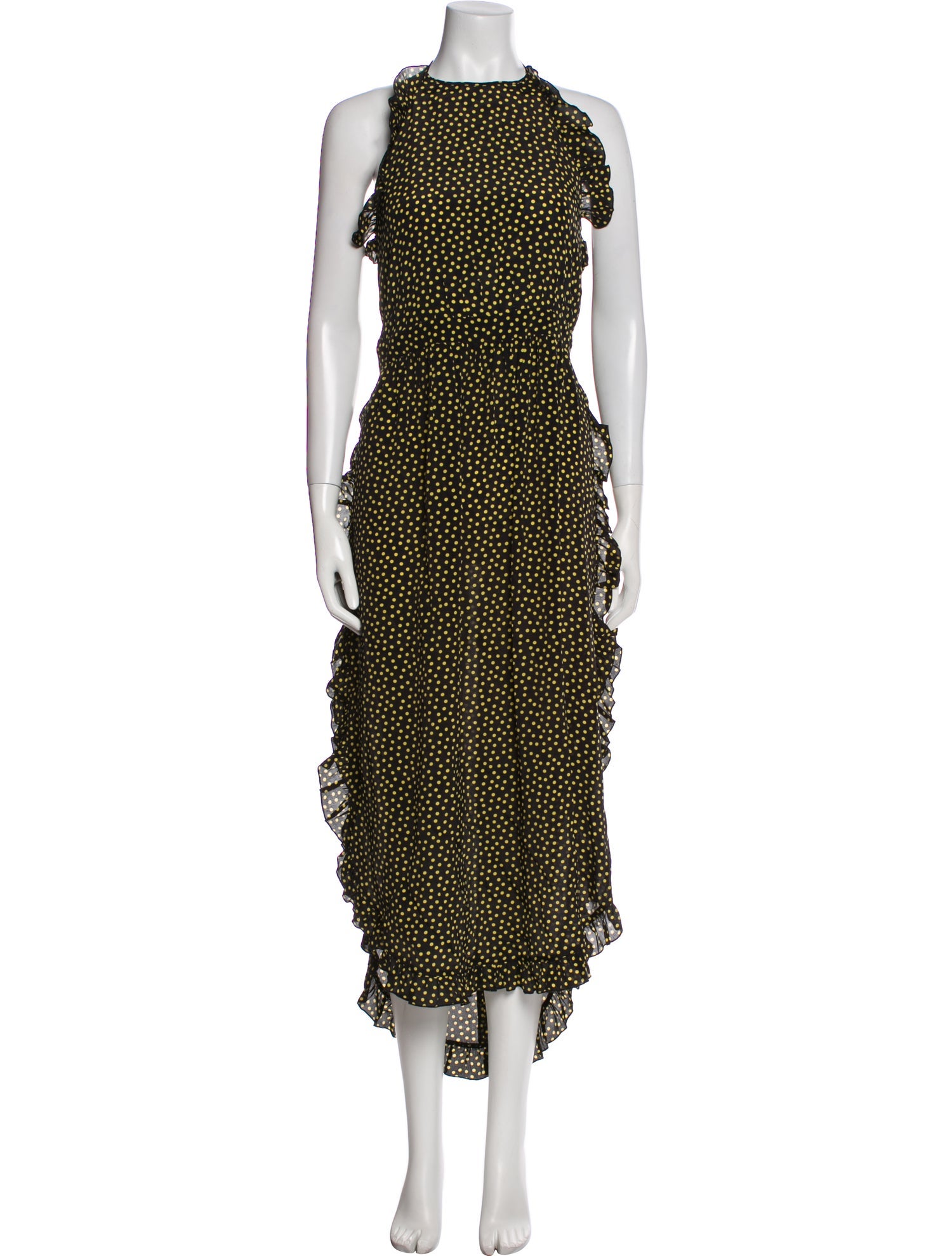 See by Chloé Polka Dot Print Long Dress