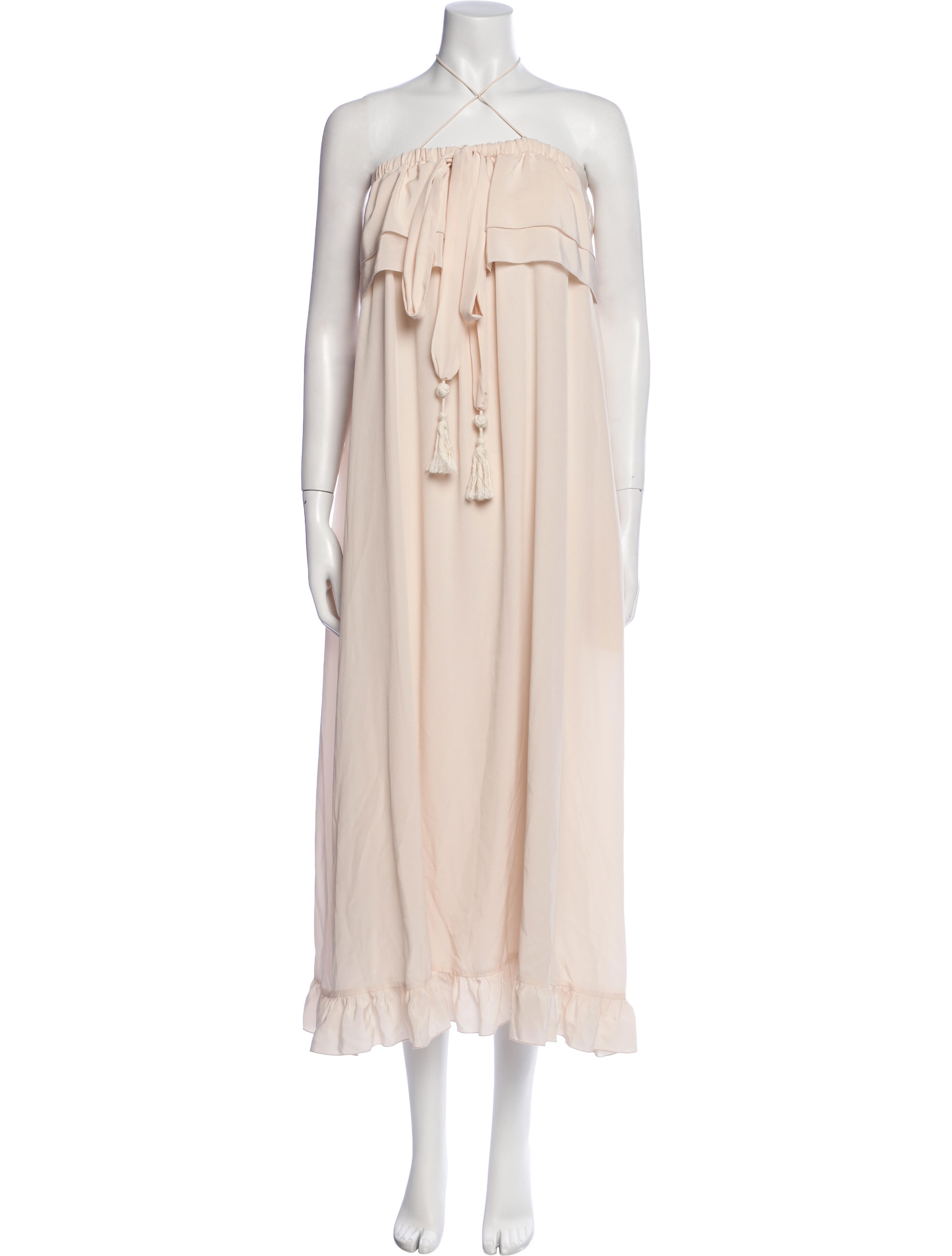 See by Chloé Silk Long Dress
