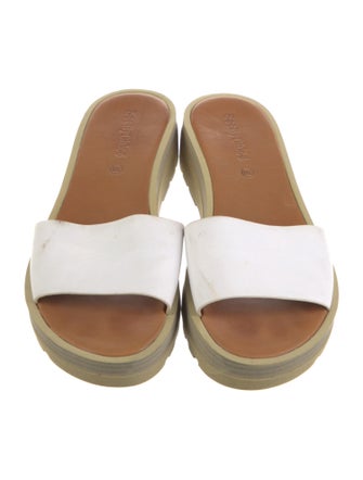 See by Chloé Leather Slides