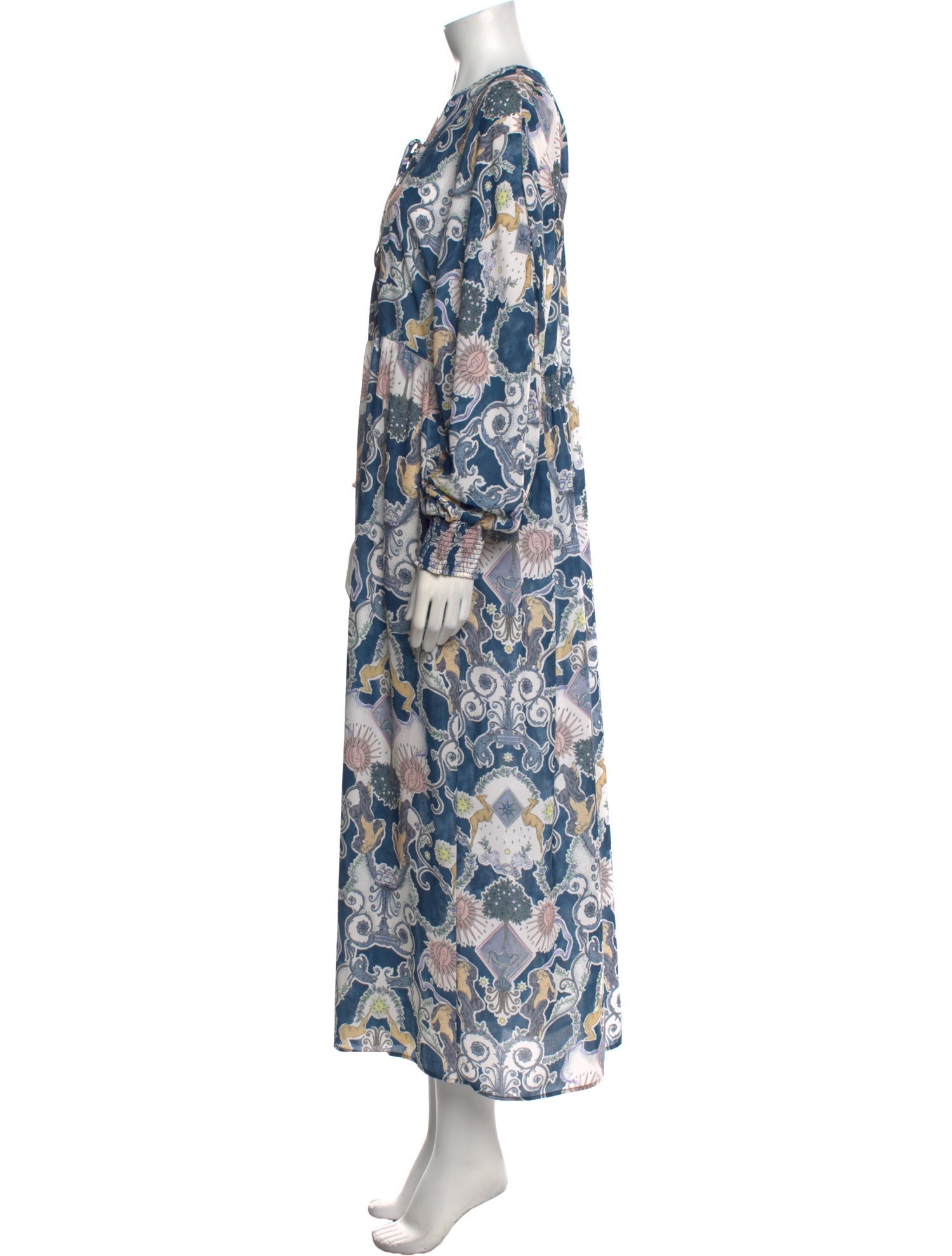 See by Chloé Floral Print Long Dress