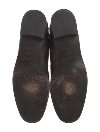 See by Chloé Leather Chain-Link Accents Boots