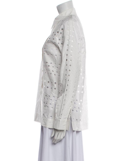 See by Chloé Long Sleeve Button-Up Top