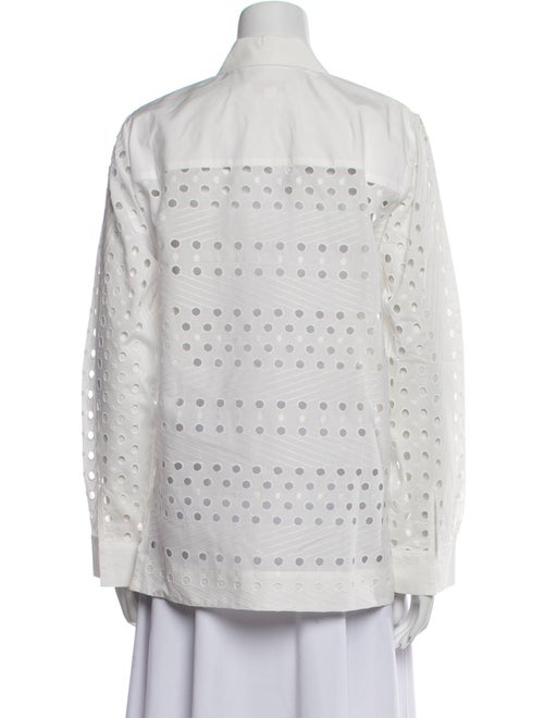 See by Chloé Long Sleeve Button-Up Top