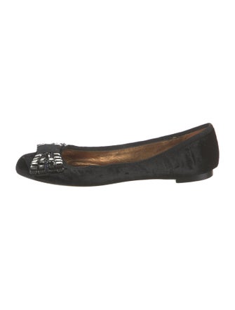 See by Chloé Velvet Ballet Flats