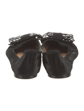 See by Chloé Velvet Ballet Flats