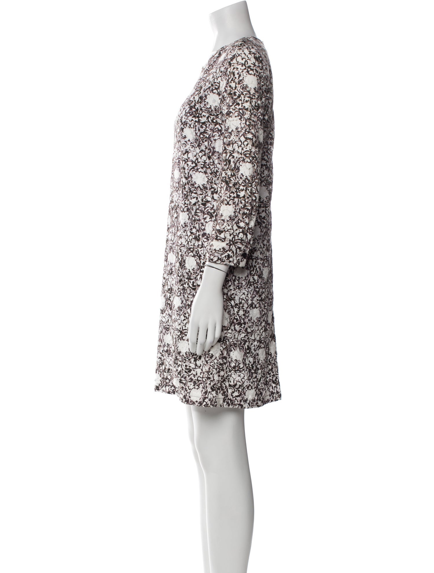 See by Chloé Floral Print Mini Dress