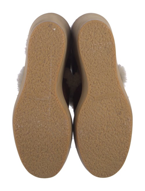 See by Chloé Suede Colorblock Pattern Lace-Up Boots