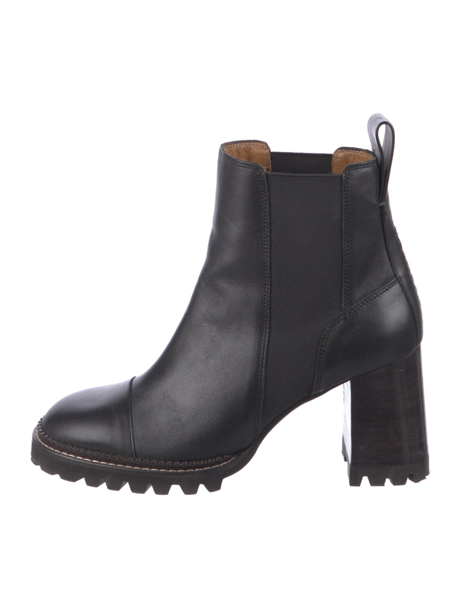 See by Chloé Leather Chelsea Boots