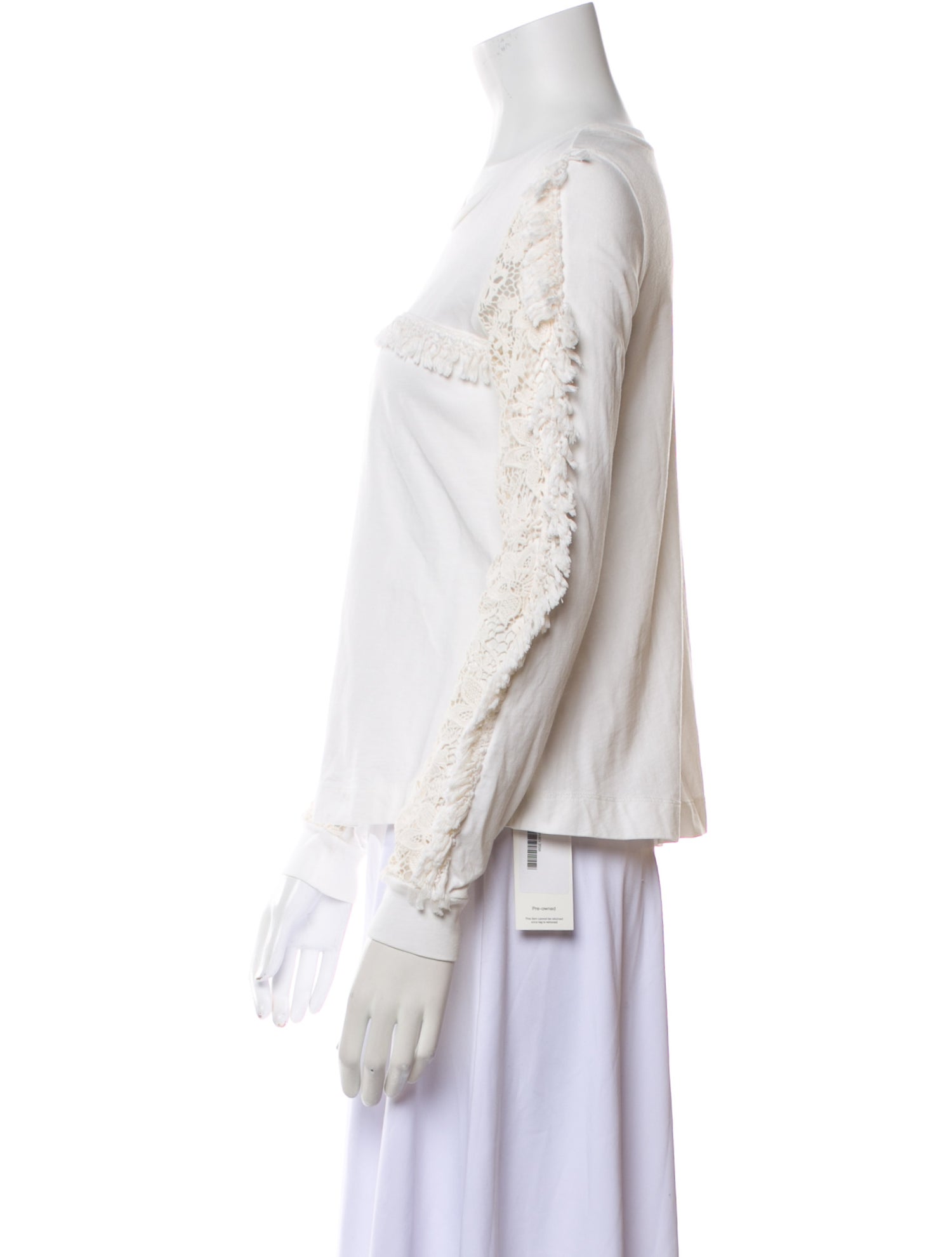 See by Chloé Scoop Neck Long Sleeve Top