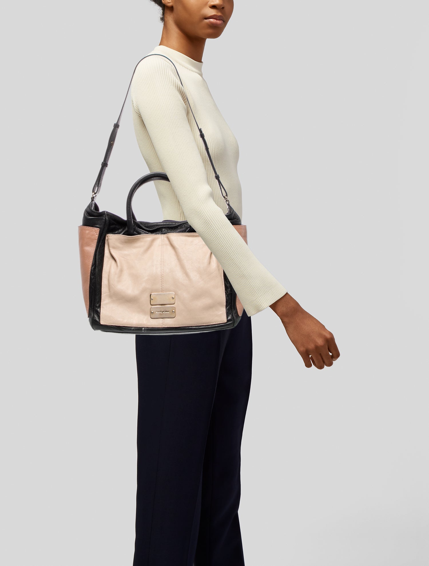 See by Chloé Leather Top Handle Bag