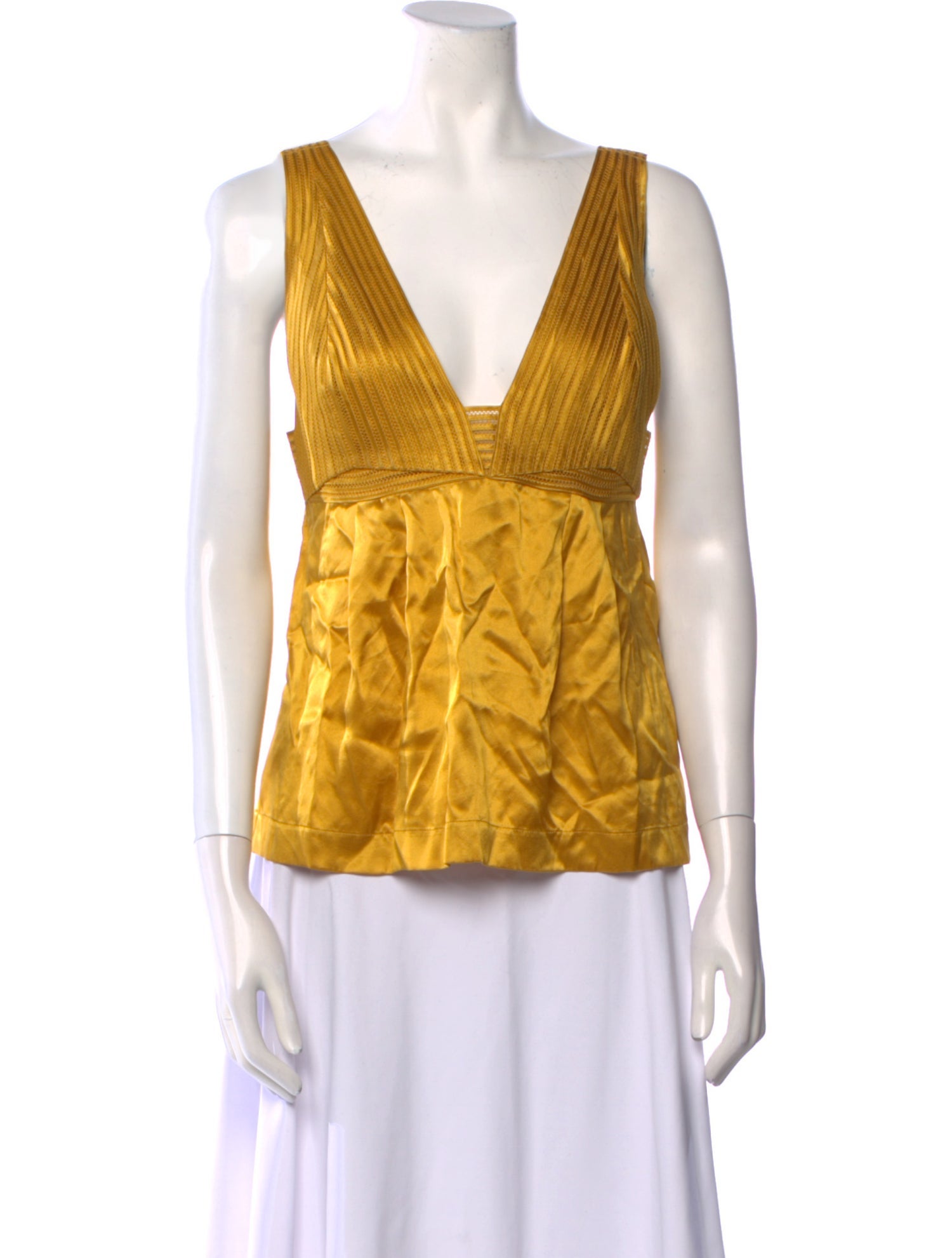 See by Chloé Silk V-Neck Top