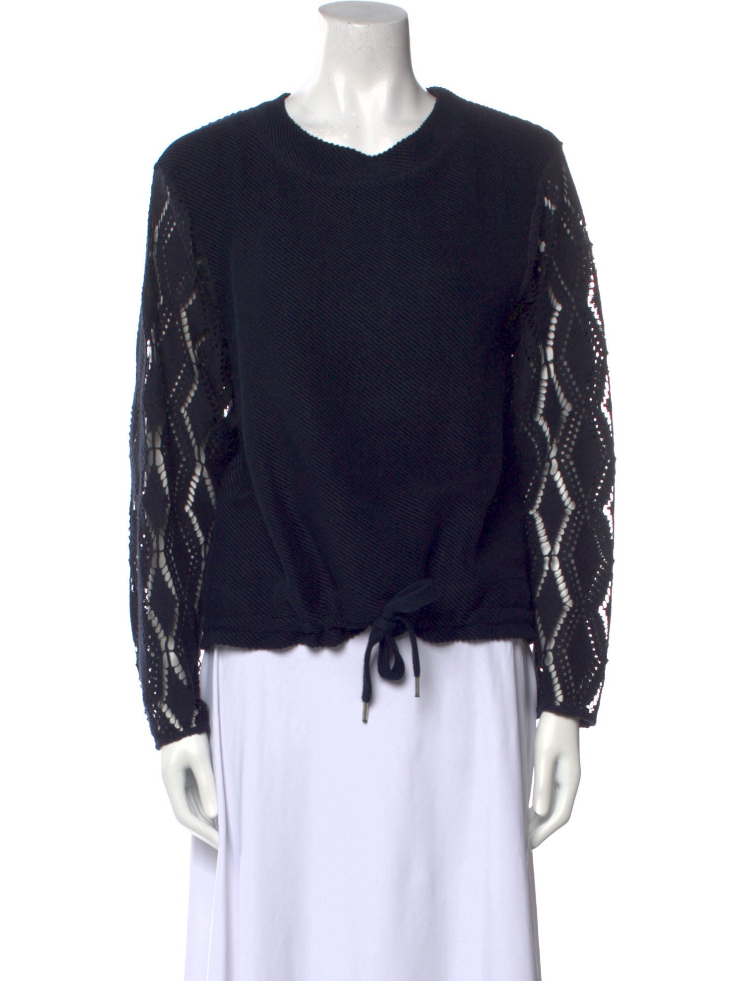 See by Chloé Scoop Neck Long Sleeve Blouse