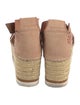 See by Chloé Suede Cutout Accent Espadrilles