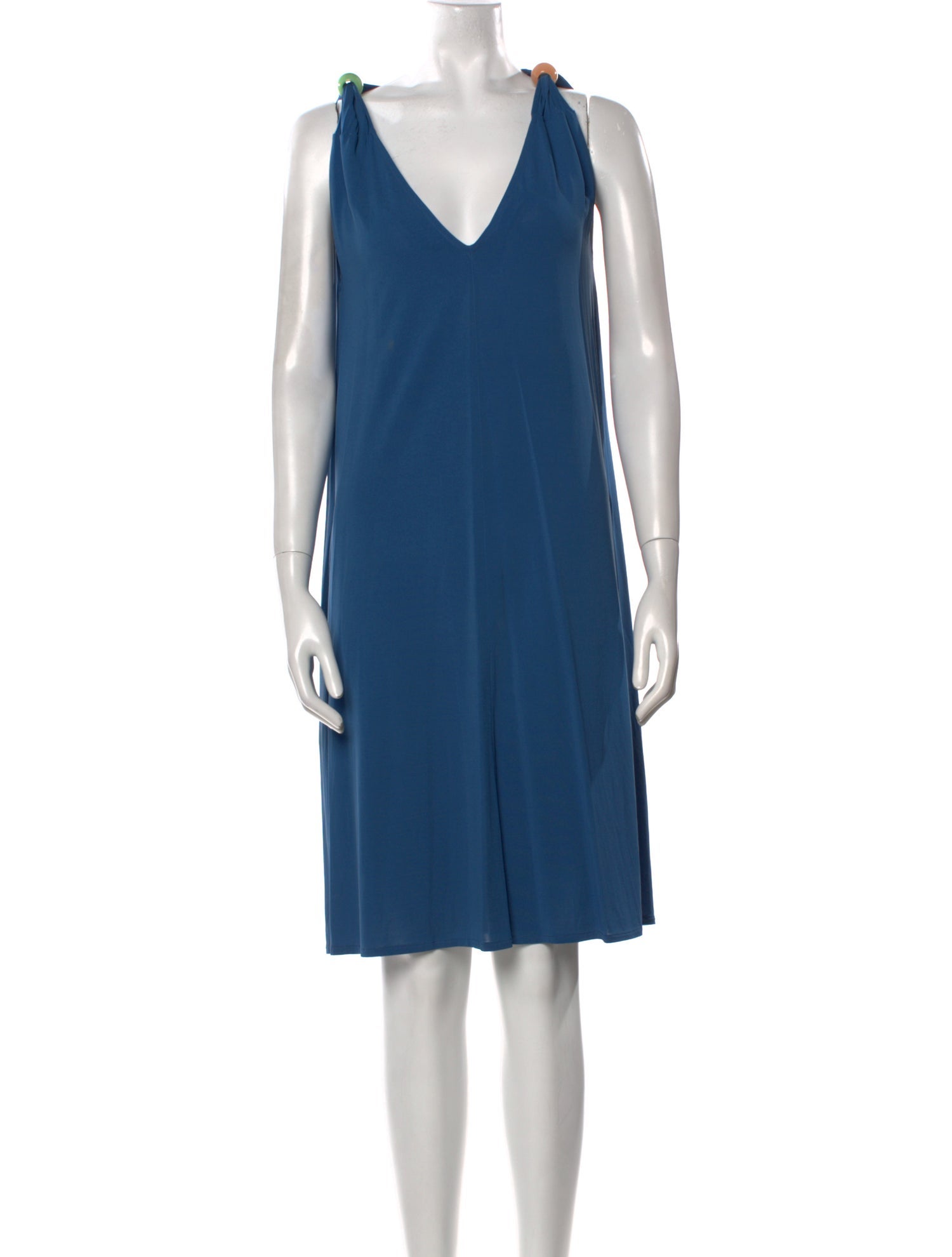 See by Chloé V-Neck Knee-Length Dress