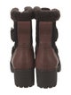 See by Chloé Suede Combat Boots
