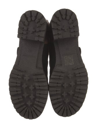 See by Chloé Suede Combat Boots