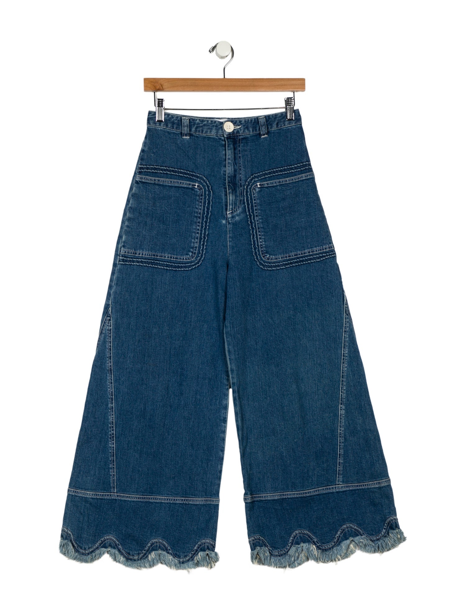 See by Chloé High-Rise Wide Leg Jeans