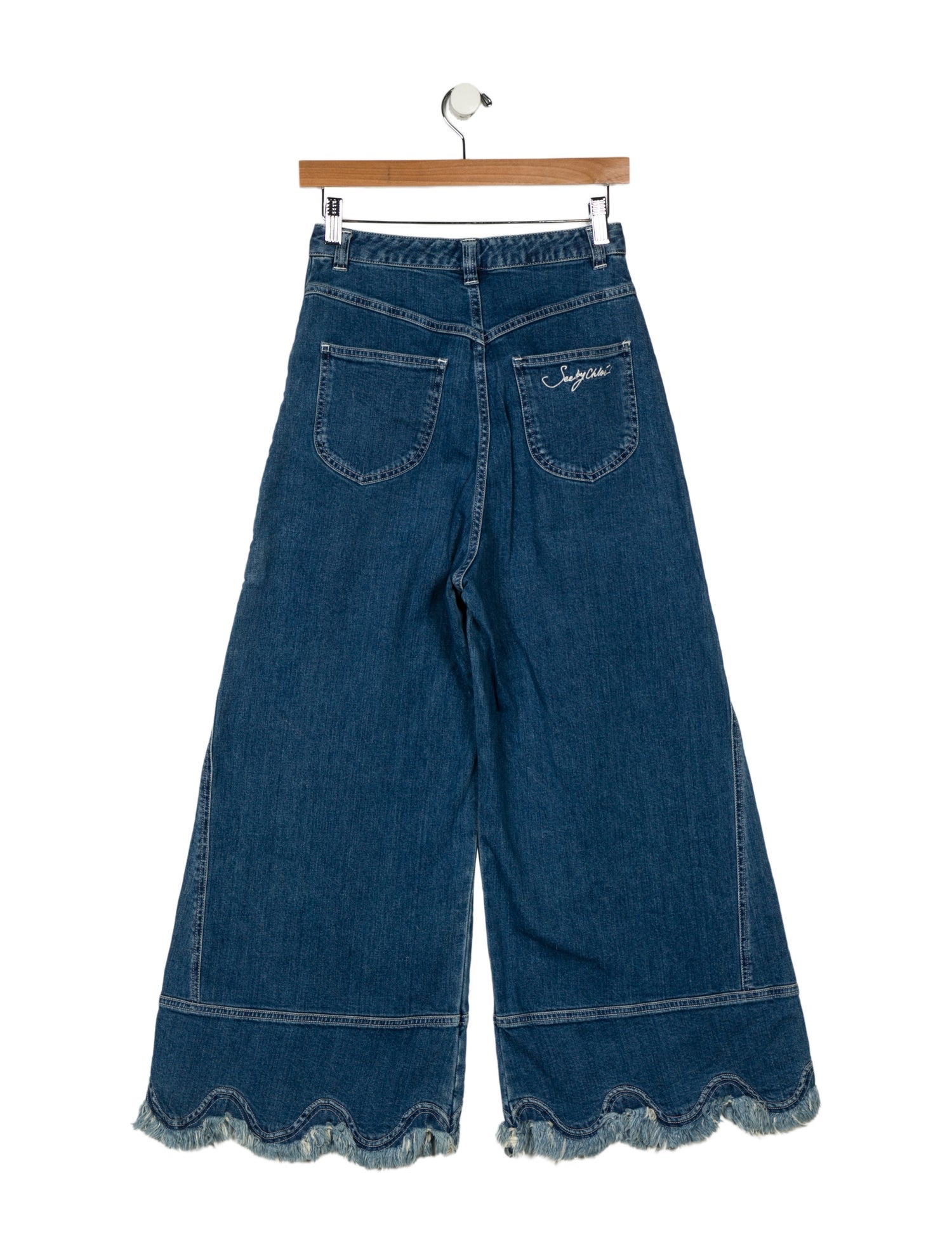 See by Chloé High-Rise Wide Leg Jeans