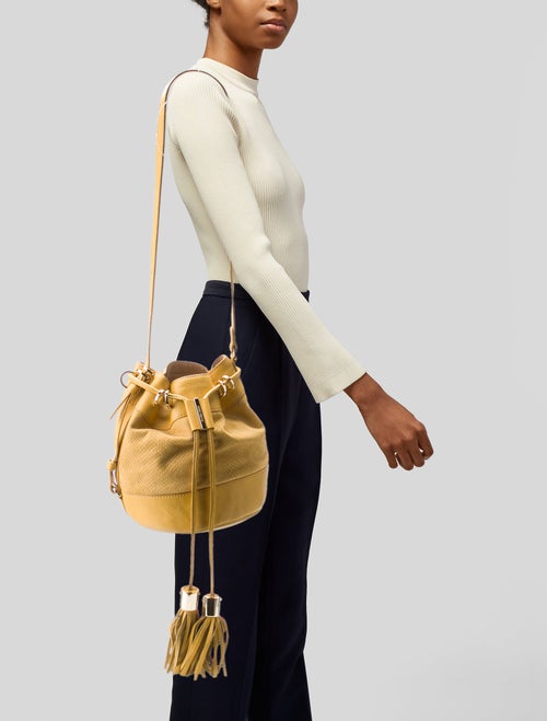 See by Chloé Leather Bucket Bag