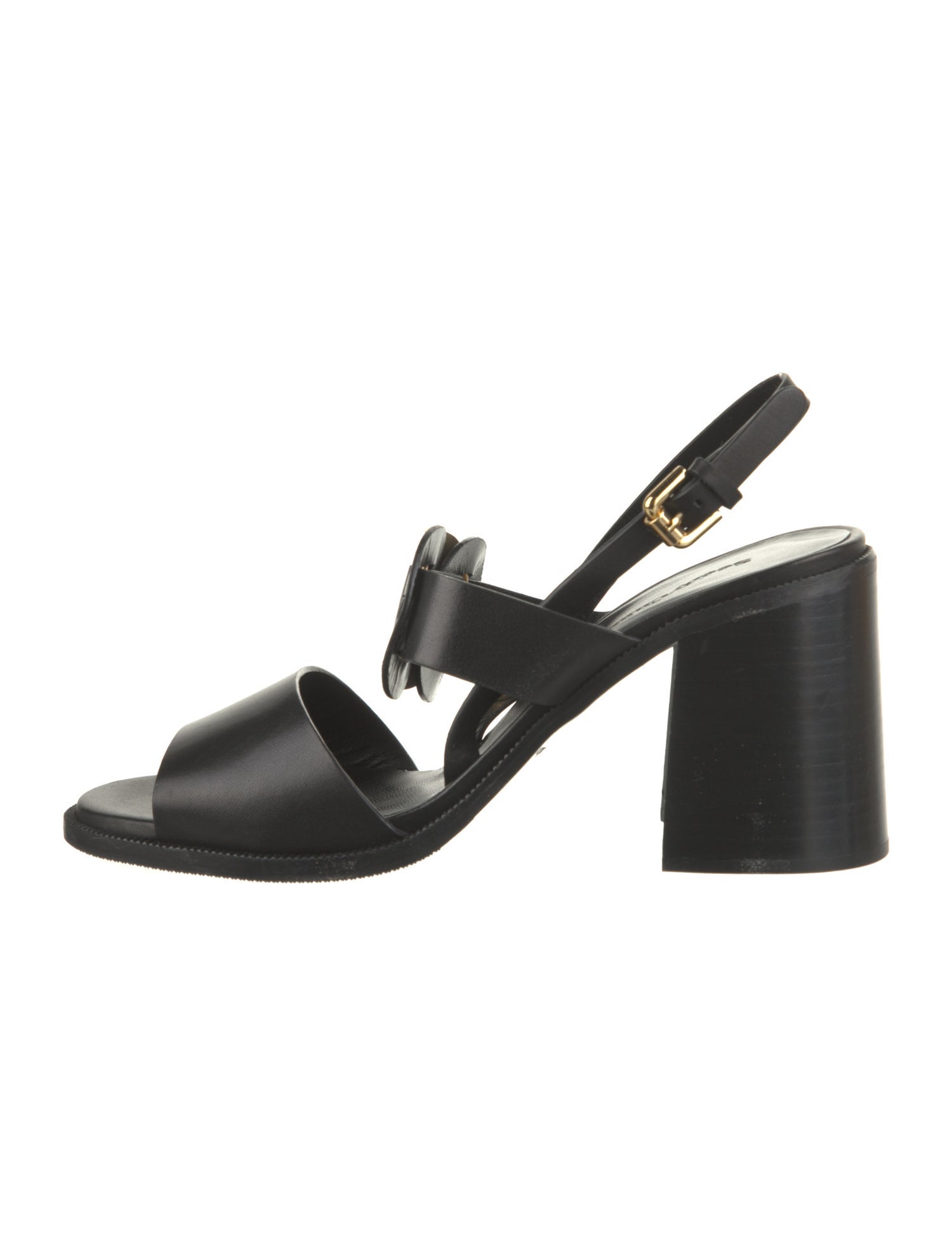 See by Chloé Leather Slingback Sandals