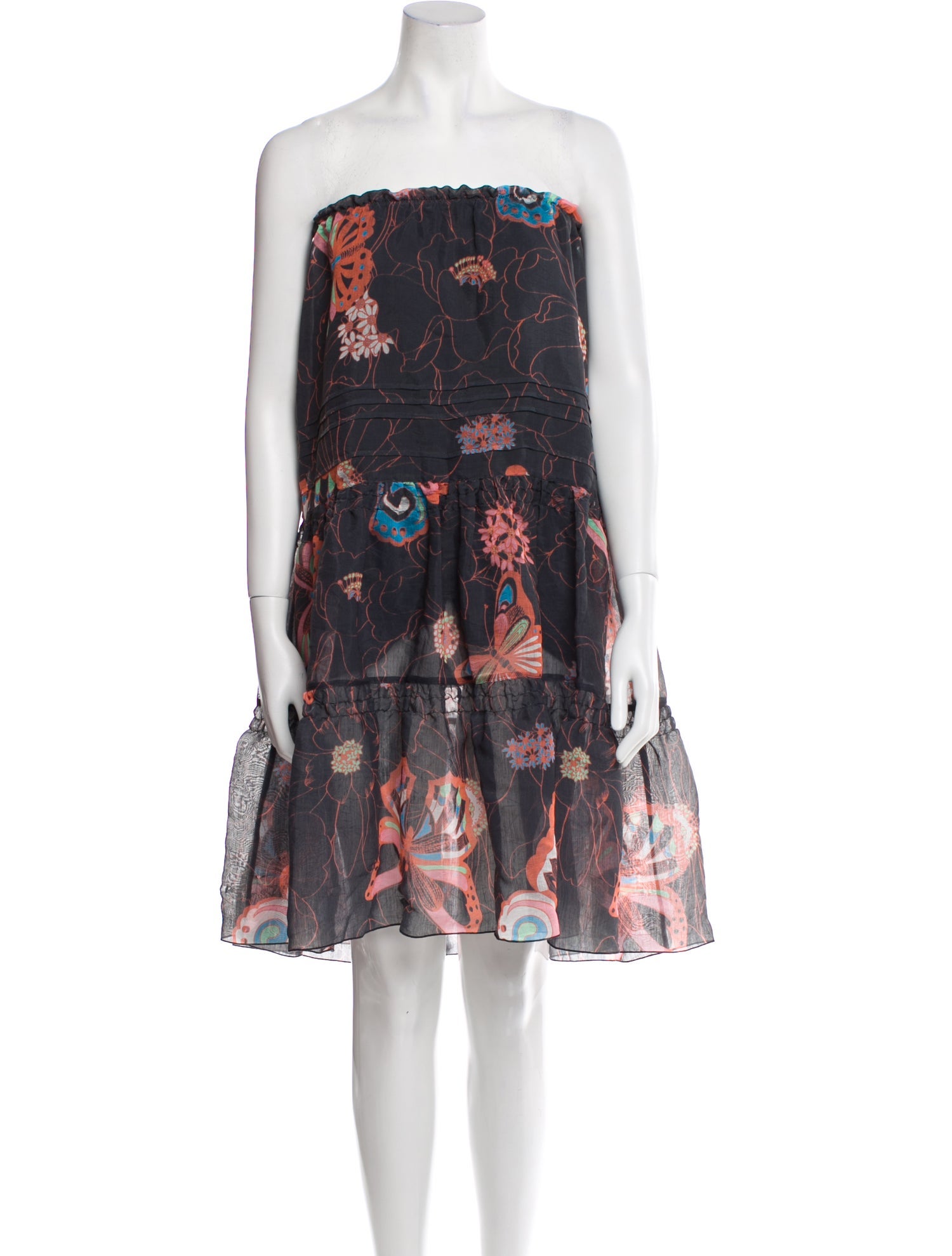 See by Chloé Floral Print Mini Dress