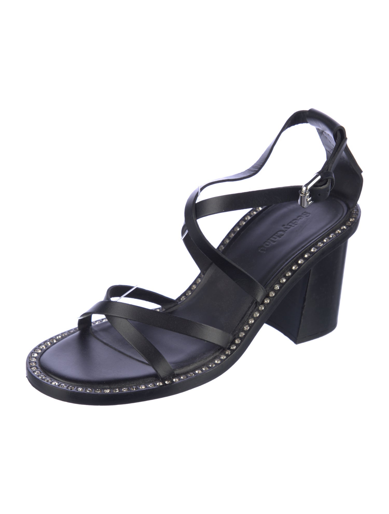 See by Chloé Leather Slingback Sandals