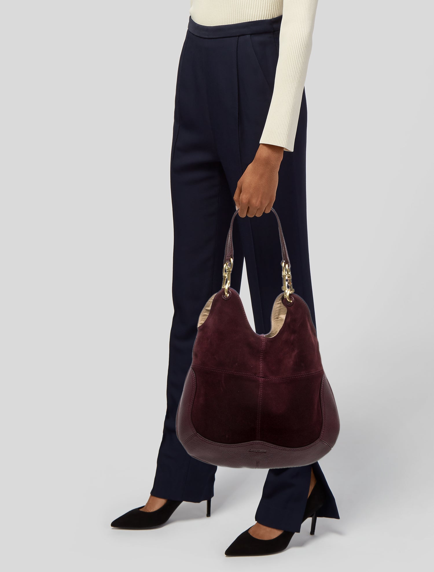 See by Chloé Suede Shoulder Bag