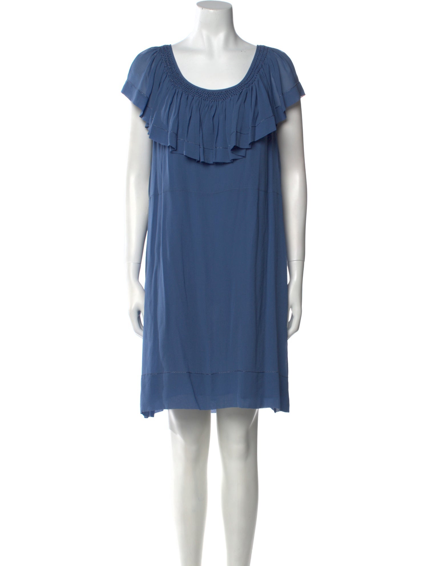 See by Chloé Silk Knee-Length Dress