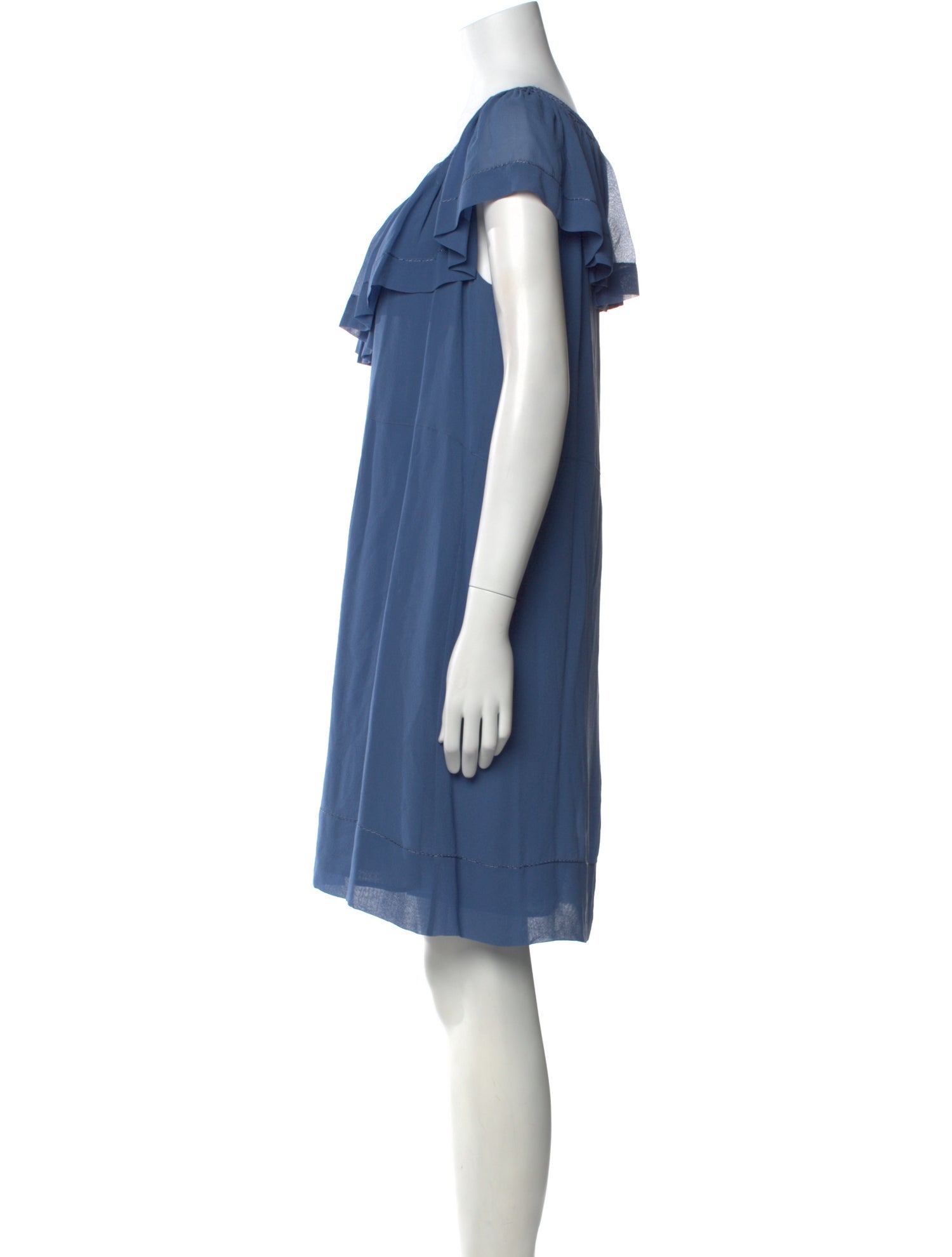 See by Chloé Silk Knee-Length Dress