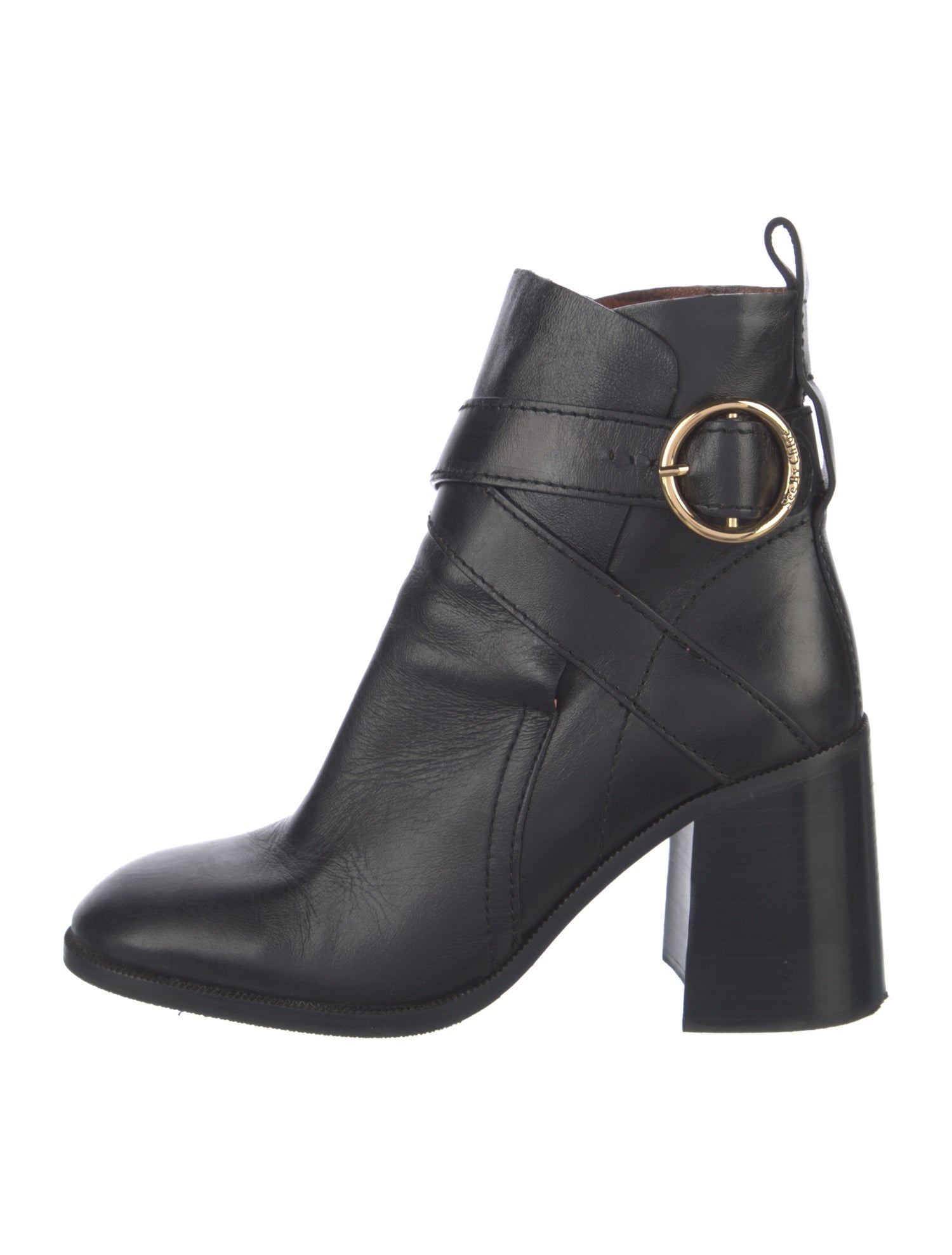 See by Chloé Leather Boots