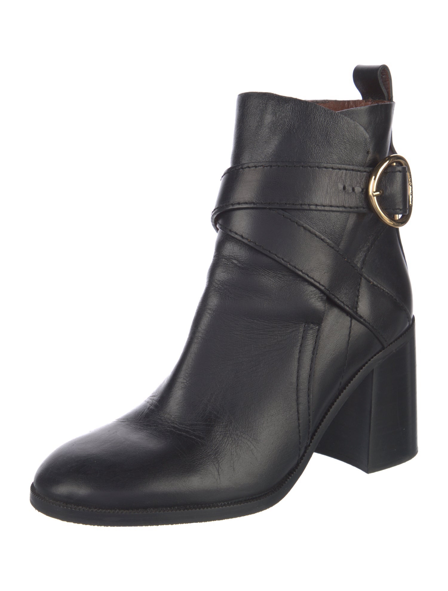 See by Chloé Leather Boots