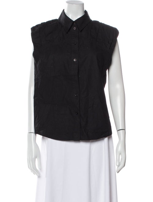 See by Chloé Short Sleeve Button-Up Top