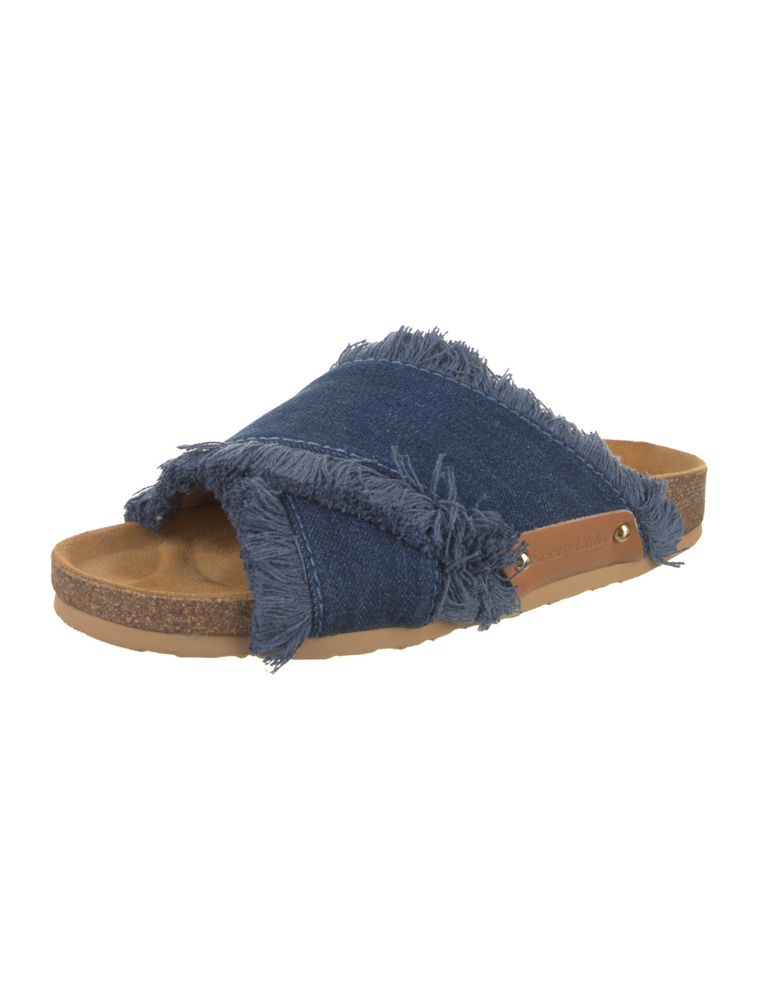 See by Chloé Denim Slides